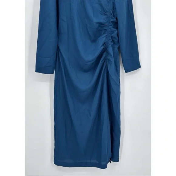 Ann Taylor Sheath Dress Teal Size 6 - Picture 4 of 9